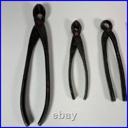 Vintage Masakuni 301298 Bonsai Pruning Concave Cutter Scissors Tool Lot 6x Japan