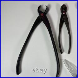 Vintage Masakuni 301298 Bonsai Pruning Concave Cutter Scissors Tool Lot 6x Japan
