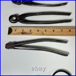 Vintage Masakuni 301298 Bonsai Pruning Concave Cutter Scissors Tool Lot 6x Japan