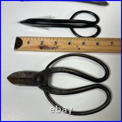Vintage Masakuni 301298 Bonsai Pruning Concave Cutter Scissors Tool Lot 6x Japan