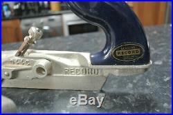 Vintage Record 044C plough / rebate plane with full set of cutters