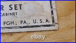 Vintage Rockwell Manufacturing Company Cutter Set Sash & Cabinet No. 1214