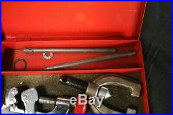 Vintage Snap On TF-528-B Copper Tube Cutter & Flaring Tool Set