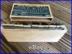 Vintage Stanley Cutters No 45 Cutter Set, 22 pcs Original Box