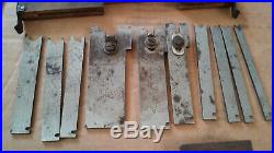 Vintage Stanley No. 45 Complete Set of Irons Cutters Blades Woodworking