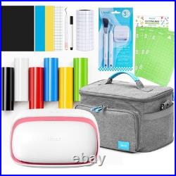 Vinyl Cutter Machine Creator Bundle with Carrying Case, 4.5 Tools & Essent