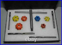 Volvo B 230 / B20 Heads Valve seat Cutter Set Carbide Tipped 3 Angle Cut Box Set