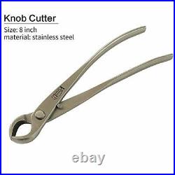 Vouiu 6-Piece Bonsai Tool Set Knob Cutter Trunk Splitter Concave Cutter Wire Cut