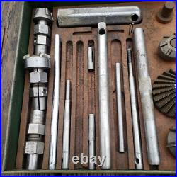 Vtg Antique Black & Decker Valve Seat Tool Tooling Set Cutter Grinder Kit Engine