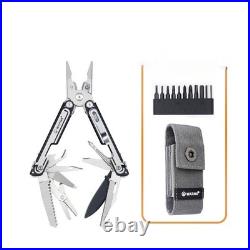 WARNA Ares Multi Tool Pliers 20-in-1 Outdoor EDC Tool Set with Sheath Bits