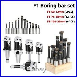 Welding Boring Bar Cutter Set Suitable Durable 50-100mm Milling Machining Tool