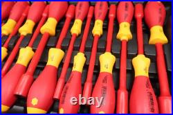 Wiha 32800 80 Pc Insulated Tool Set, Sae, Rolling Tool Case Brand New Sealed BOX Wiha 32800 80 Pc Insulated Tool Set, Sae, Rolling Tool Case Brand New Sealed BOX