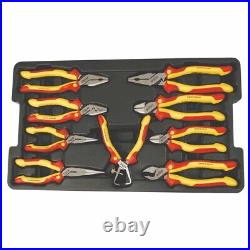 Wiha 32999 9 Piece Insulated Pliers-Cutters Set