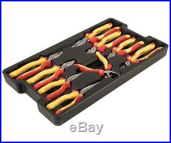 Wiha 32999 Insulated Pliers/Cutters Tray Set 9-Piece