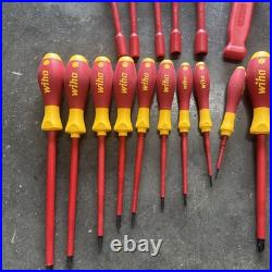 Wiha 48 Piece Master Electrician's Insulated Tool Set In Canvas Tool Bag