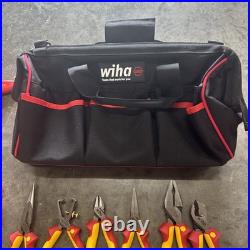 Wiha 48 Piece Master Electrician's Insulated Tool Set In Canvas Tool Bag