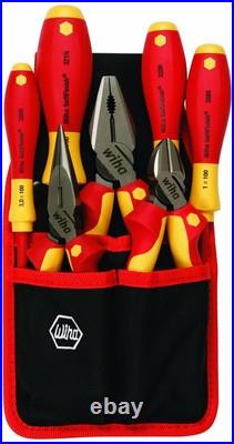 Wiha Insulated Pliers, Cutters, Drivers 7-Piece Belt Set (32985)