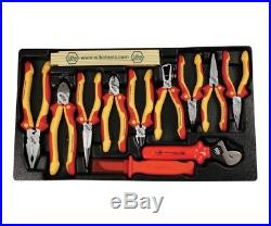 Wiha Insulated Tool Set with Screwdrivers, Cutters, Pliers, and Sockets/32800