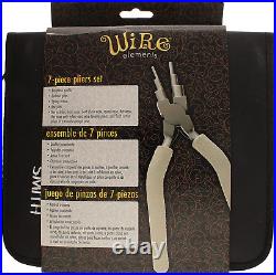 Wire Elements Tool Set 7-Piece Kit round Nose, Bent Chain Nose, Flush Cutter